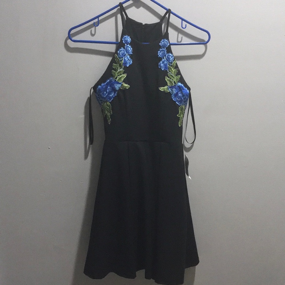 black dress